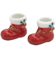 Bottes du Père Noël miniatures - 2 pcs - Rico Design Bois
