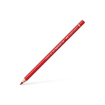 Crayon de couleur Faber-Castell Polychromos - Mine 3,8 mm - Rouge Géranium - Lot de 6