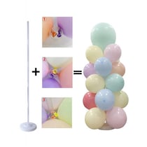 Structure à Ballons Chiffre 4 (81 cm) pour l'anniversaire de votre enfant -  Annikids
