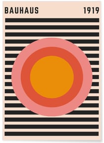 Affiche Bauhaus 12 | A3 : 29,7x42cm