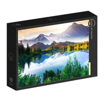 Puzzle 1000 pièces - La Montagne derrière le Lac - Grafika