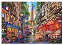 Puzzle soiree romantique a paris, france 1000 pieces - peinture, art, tableau - educa - 19019
