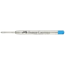 Lot de 10 mines de recharge Faber-Castell - Bleu - Pointe large