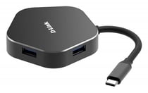 Convertisseur interface vidéo D-Link DUB-M420 - Aluminium - Noir - 6,8 x 6,7 x 1,8 cm
