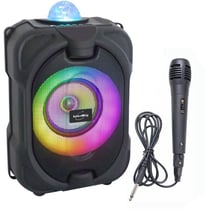 Enceinte lumineuse Bluetooth pour karaoké - DANCE CUBE 44 - 150W - Effet kaléidoscope LED