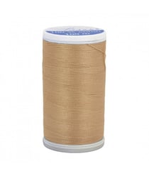 Fil à Coudre Laser 100% Polyester 100m Universel de Distrifil : Solidité et Éclat pour Vos Créations Couture 3812 Marron
