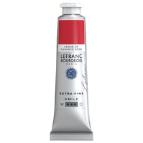 Peinture à l'huile - Extra-fine - Laque de Garance rose - 347 - Lefranc Bourgeois - 40ml