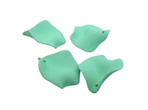 5 Pendentifs pétale de fleur acrylique - 28*24mm - Vert clair