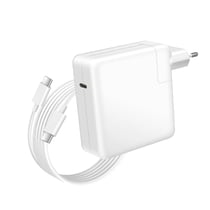 Avizar Chargeur pour MacBook Pro 16'' M1 à M3 USB-C 96W + Câble 1,8m Blanc