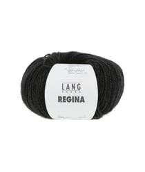 Pelote de coton et alpaga REGINA - Lang Yarns 0004 Noir