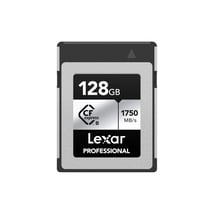 Carte mémoire LEXAR Silver Series - CFexpress Type B - 128 Go - Noir - 2,9 x 3,8 x 0,4 cm