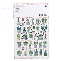 210 autocollants plantes d'intérieur