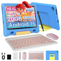 Tablette enfants KOTSREN Android 15 - AACHT57156 - Bleu - 10,1 pouces