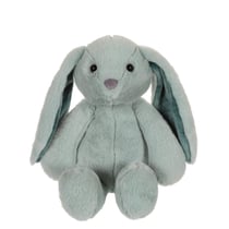 Peluche - Peluche Lapin Trendy Bunny Vert d'Eau - 28 cm