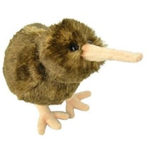 Peluche kiwi 25 cm - oiseau - wild planet - k8260