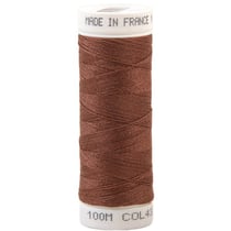 Fil à coudre polyester 100m made in France - rouge tuile 433