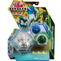 Bakugan evolutions : pack de demarrage 3 boules : krakelios - centipod - maxodon - saison 4 - spin master 20140289