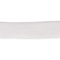Bobine 20m Tresse tubulaire spéciale sportswear blanc
