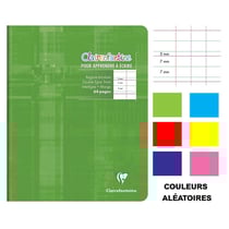Cahier d'écriture - 17x22(cm) - DL 3 mm - 64 pages - sans spirale - Clairefontaine