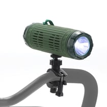 Enceinte Bluetooth Portable Étanche Lumière LED FM TWS Autonomie 3H Vert YONIS