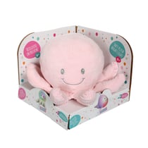 Peluche - Veilleuse Glow Soft - Pieuvre Rose