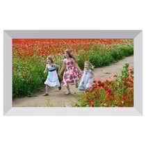 Cadre Photo Numérique Connecté 15.6 Pouces LED HD 32GB Android Support Téléphone Blanc YONIS