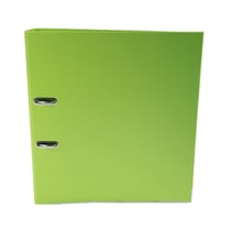 Classeur à levier Prem'Touch intérieur et extérieur en polypropylène - Dos 80mm - A4 maxi - Vert anis - x 10 - Exacompta