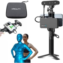 Scanner 3D - Creality - CR Scan Ferret Pro - Précision 0,1 mm - WiFi 6 - Numérisation couleur 24 bits