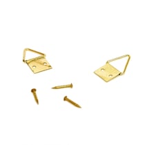 Lot de 12 attaches triangulaires 12 mm pour 3 Kg