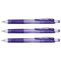 Porte-mines PENTEL ENERGIZE.X - Pointe 0,5 mm - Corps violet - Lot de 3