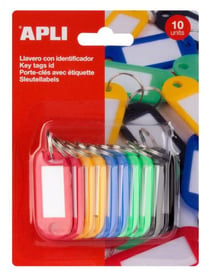 Porte-clés couleurs assorties 10 u.