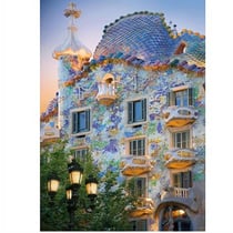 Puzzle 1000 pièces - Espagne - Barcelone : Casa Batllo - DToys