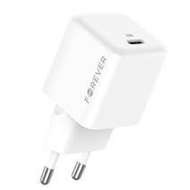 Forever Chargeur Secteur Rapide USB-C 30W Power Delivery GaN Blanc
