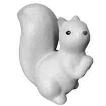 Écureuil pailleté de décoration en céramique