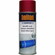 Bombe de peinture Belton effet métallisé rouge 400ml