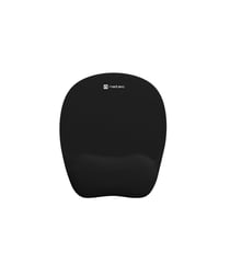 TAPIS DE SOURIS ERGONOMIQUE CHIPMUNK NOIR NATEC