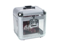 ROADINGER Record case alu 75/25, arrondi, acrylique