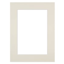 Passe-partout blanc cassé 50x70 cm ouverture 40x60 cm
