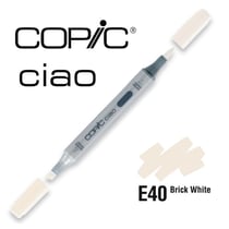 Copic - Marqueur à l'alcool Copic Ciao E40 Brick White