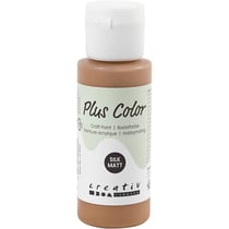 Peinture acrylique Plus Color - 60 ml - 45 - Marron clair