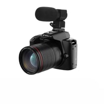 Appareil Photo Numérique 64MP Vision Nocturne WIFI 4K Avec Microphone Et Batterie Longue Durée YONIS