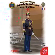 Français républicain officier de la Garde (100% de nouveaux moules)