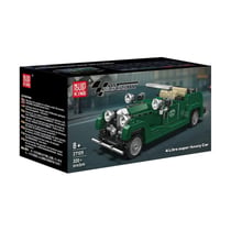 Set de construction voiture britannique 4,5 litres Mould King  - 320 pièces - Vert