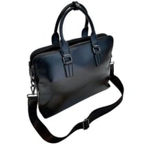 Sacoche porte ordinateur pc portable 17 pouces 3 compartiments noir Cristo