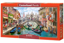 Puzzle 4000 pièces - Charme de Venise - Castorland