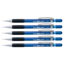 Porte-mines PENTEL - Hi-Graph - Corps bleu - Pointe 0,7 mm - Lot de 5