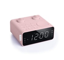 Radio-réveil Double Alarme Rose - Muse M17CPK