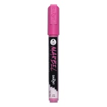 Marqueur - Peinture acrylique - Rose - Permanent - Pointe ronde 1mm - Marbel - Darwi