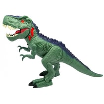 Dinosaure t-rex vert mechant - dino megasaur megahunter interactive avec sons - 28 cm de haut - dragon-i toys