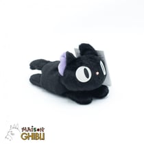 Kiki la petite sorcière - Peluche beanie Jiji Fluffy 15 cm - Sun Arrow